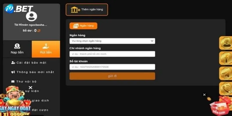 Rút tiền như nào? Cách rút tiền từng bước